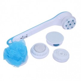 MASSAGE ELECTRIC BATHROOM BRUSH WITH FIVE ATTACHMENTS