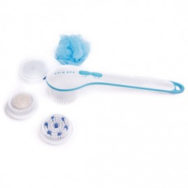 MASSAGE ELECTRIC BATHROOM BRUSH WITH FIVE ATTACHMENTS