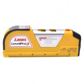 Laser level with tape measure