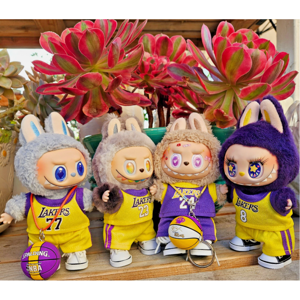 Plush Toy Labubu Lakers – Collector’s Edition