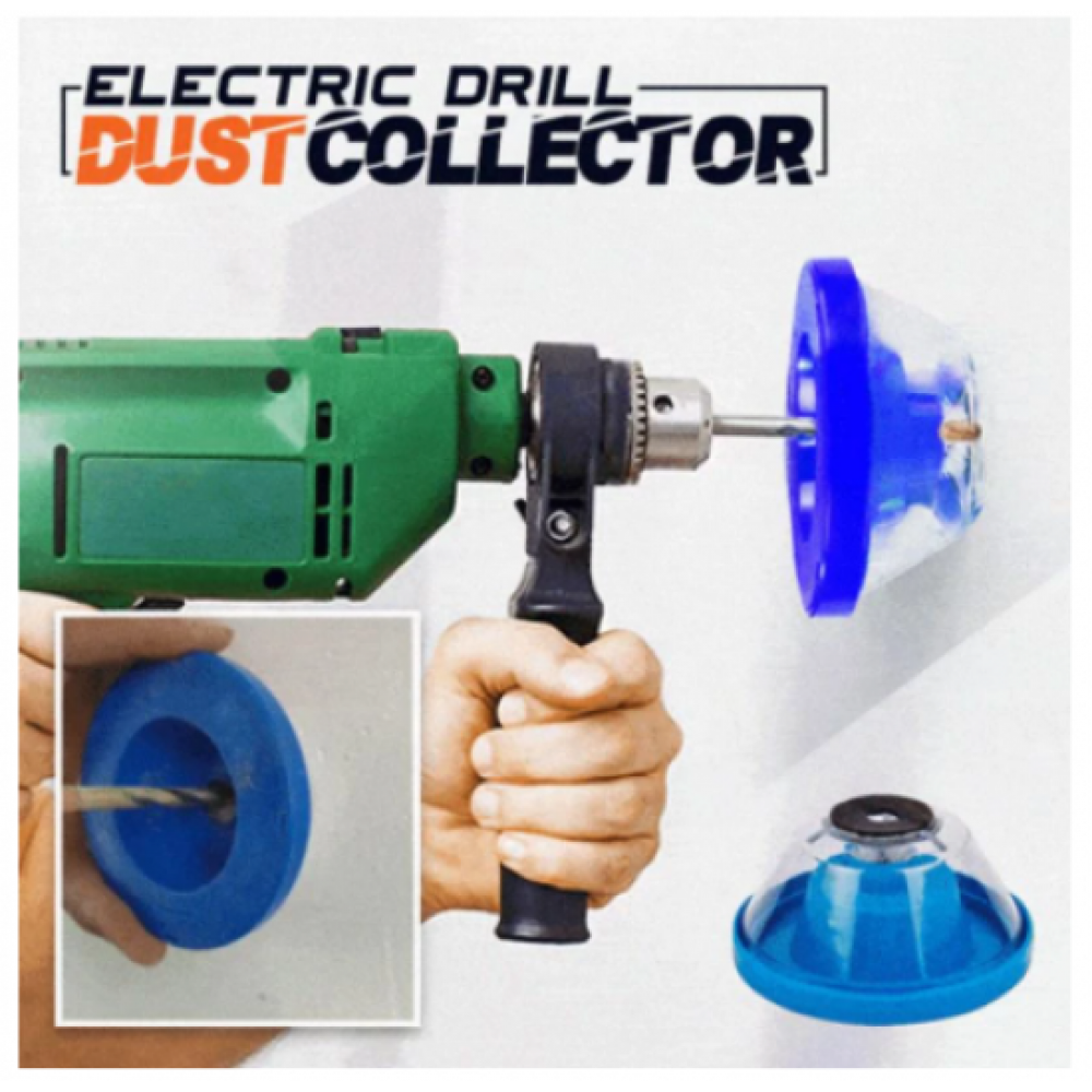 PLASTIC DUST COLLECTOR FOR DRILL MACHINE